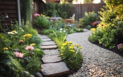 Créer une allée de jardin à petit budget